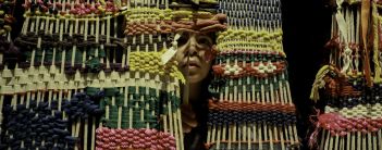Exposición Contactos. Textiles coloniales de los Andes